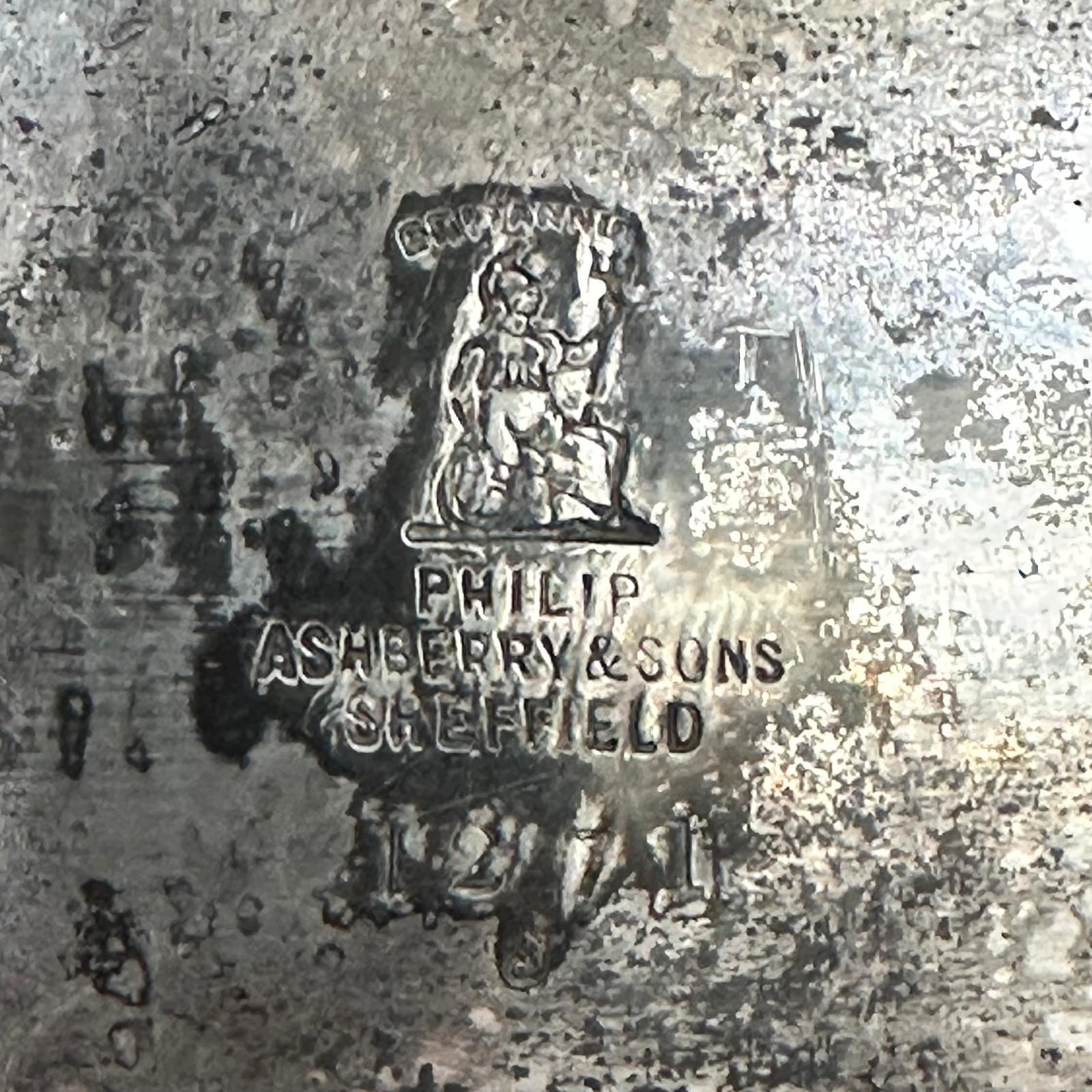 Victorian silver plated biscuit barrel c.1890