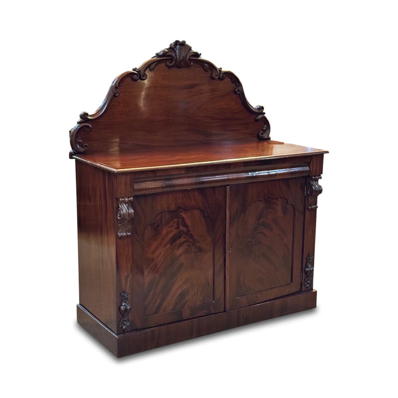 Victorian two door chiffonier