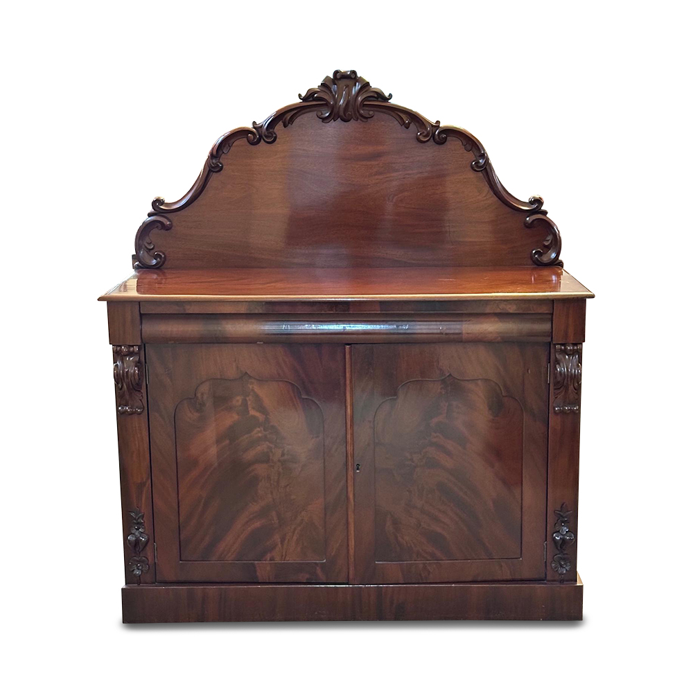 Victorian two door chiffonier