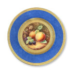 Wedgewood fruit plate by AD Holland