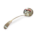 silver plated ladle