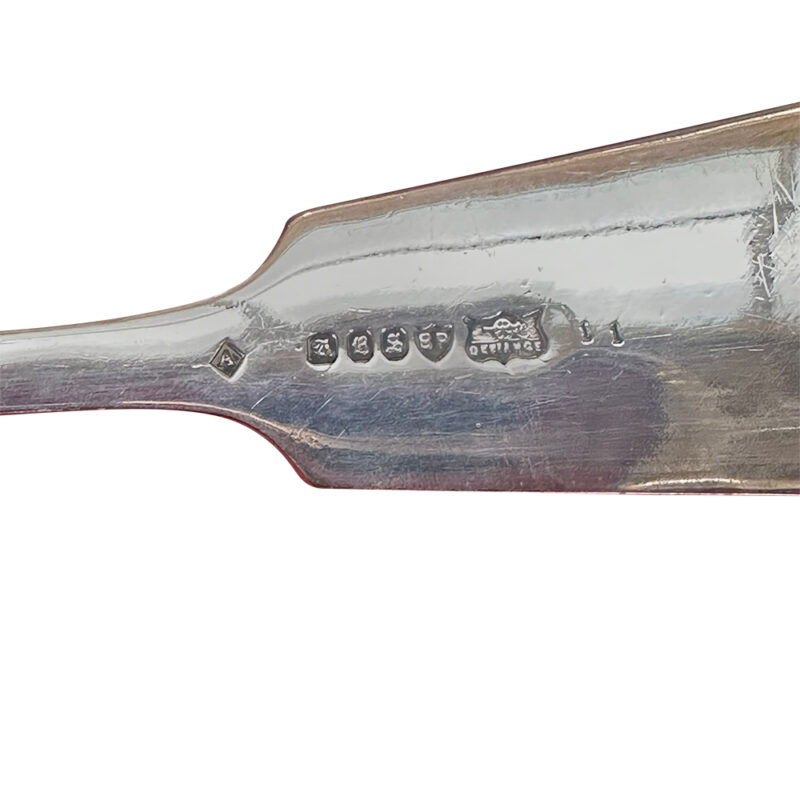 silver plated ladle