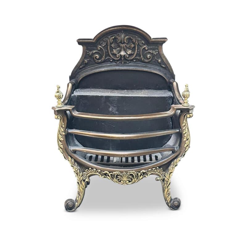 Georgian cast iron fire insert