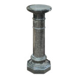 19th century round top pedestal c.1890