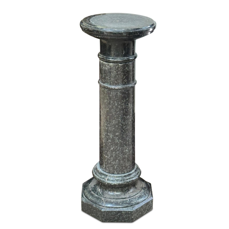 19th century round top pedestal c.1890