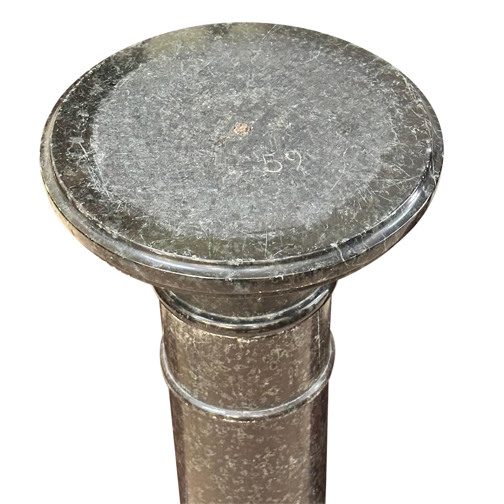 19th century round top pedestal c.1890