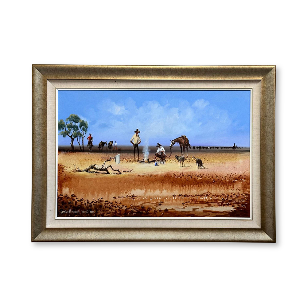 Arthur Hamblin Again acrylic painting