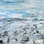 Glacier painting by Lisa Della Rosa