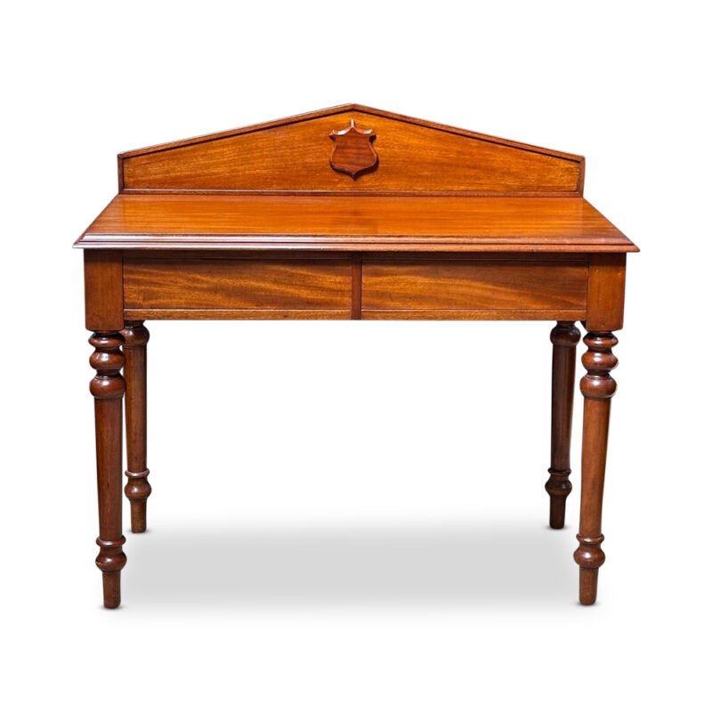 Australian cedar 2 drawer hall table c.1880
