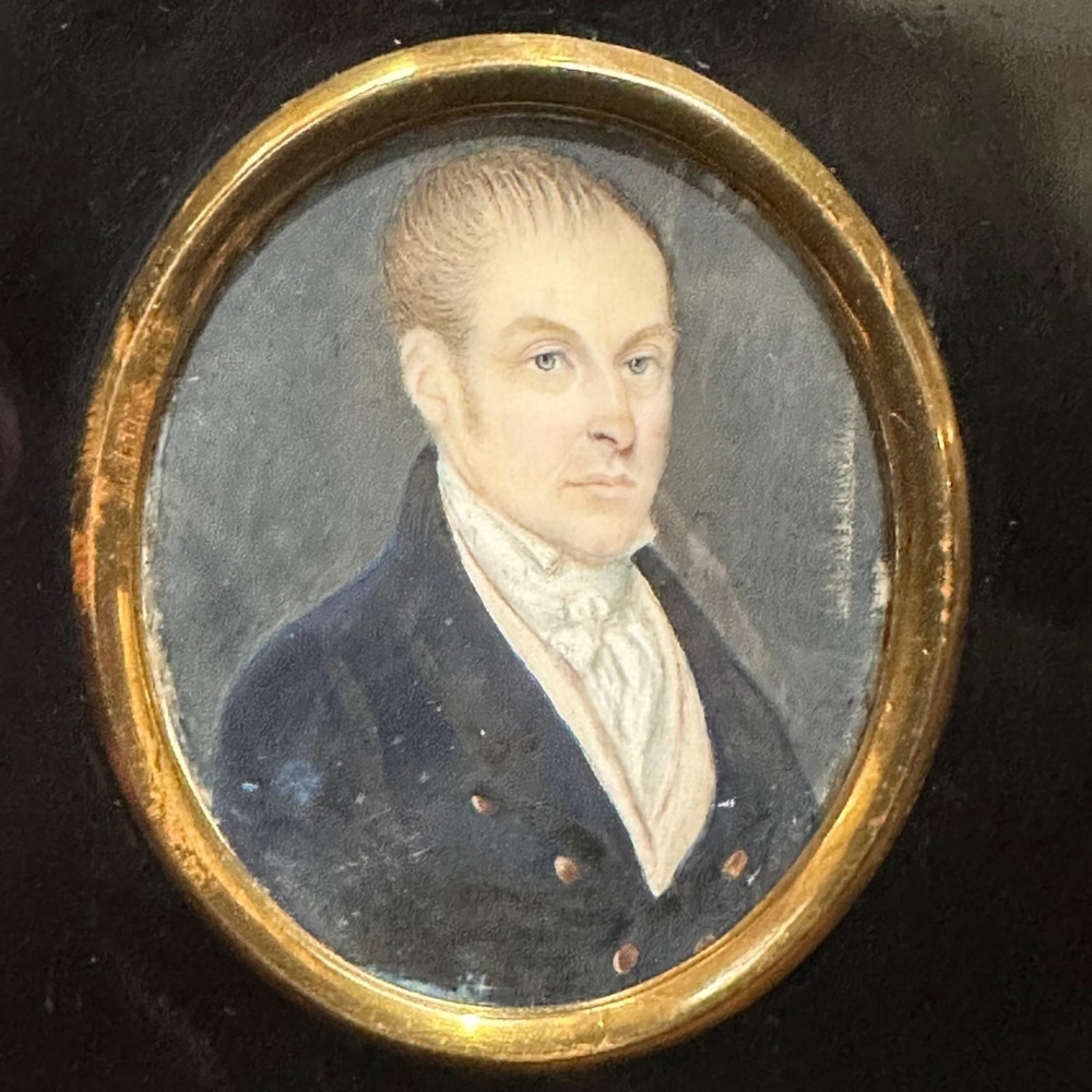 Georgian framed miniature