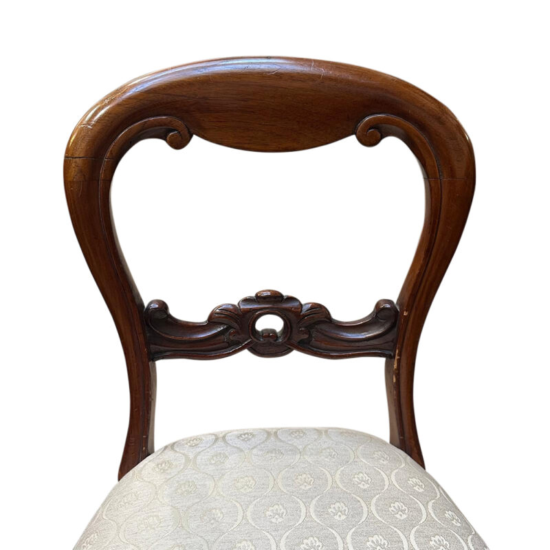 Set 5 Australian cedar dining chairs