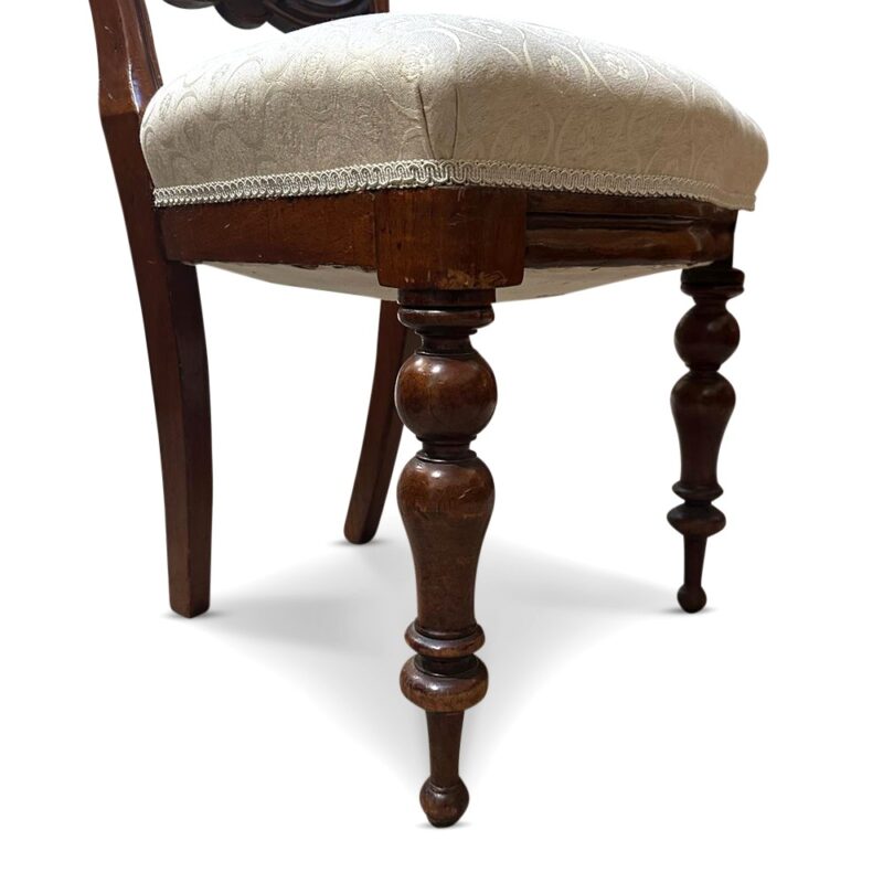 Set 5 Australian cedar dining chairs