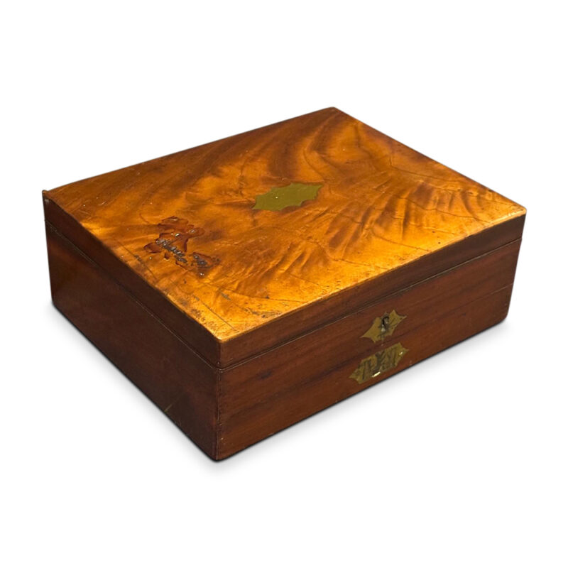 Winsor and Newton English mahogany fitted art box c.1870 - Valentine’s ...