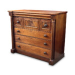 English mahogany 7 drawer chest c.1870