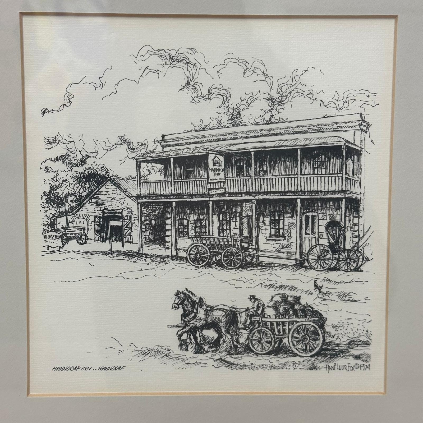 Hahndorf art prints by Margaret Woodward