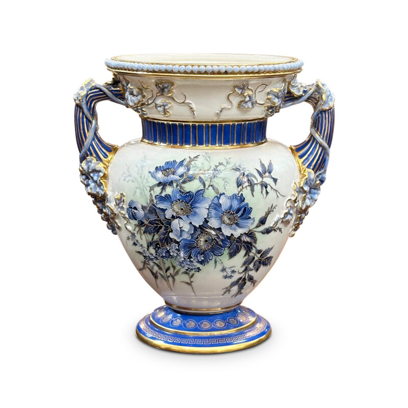 Royal Worcester grape and leaf design Baluster shape 2099 vase 1900