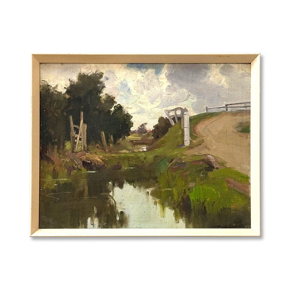 Alfred Coleman Creek Scene Mordialloc