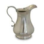 English sterling silver jug marked Birmingham Assay 1961