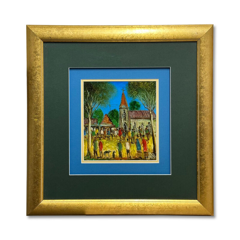 Pro Hart (1928-2006) At The Church