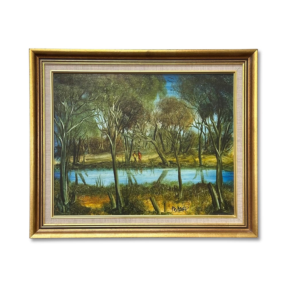 Pro Hart (1928-2006) Creek Site