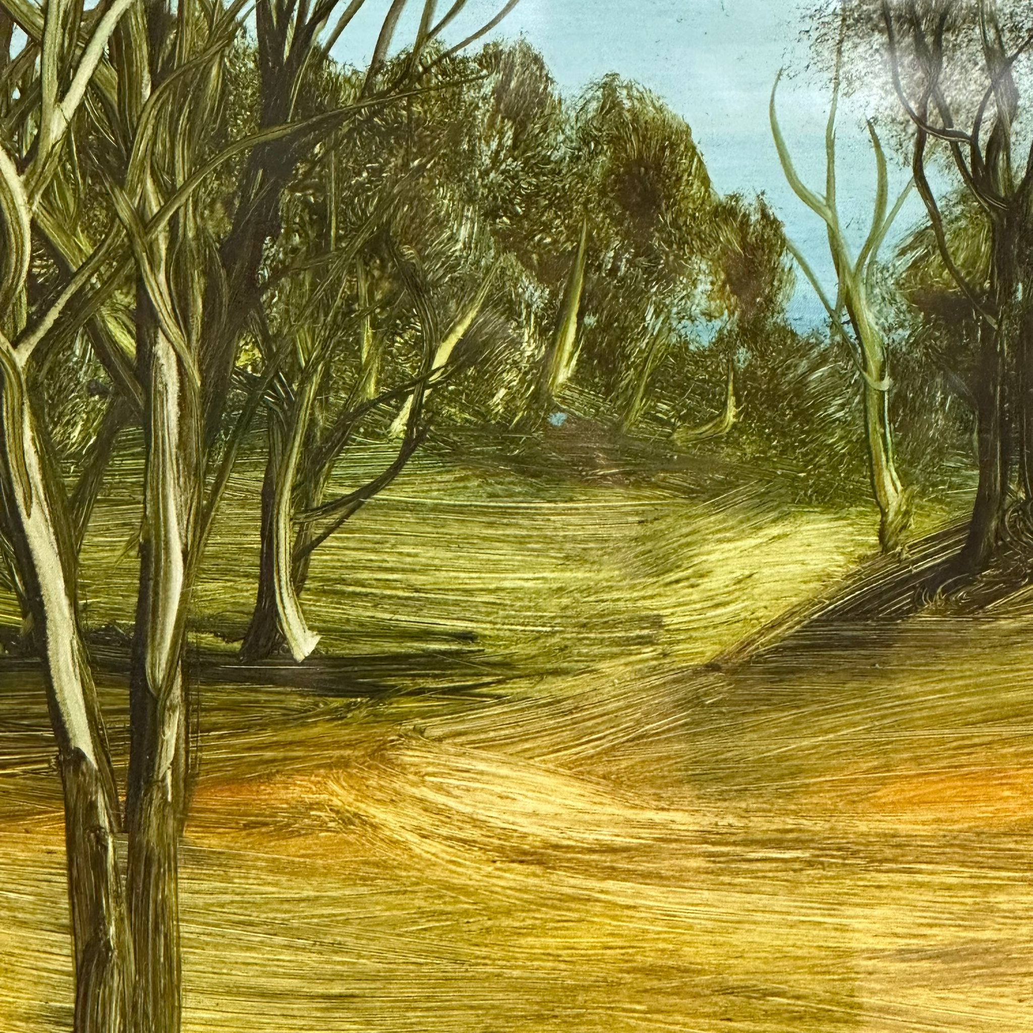 Pro Hart (1928-2006) Dry Creek