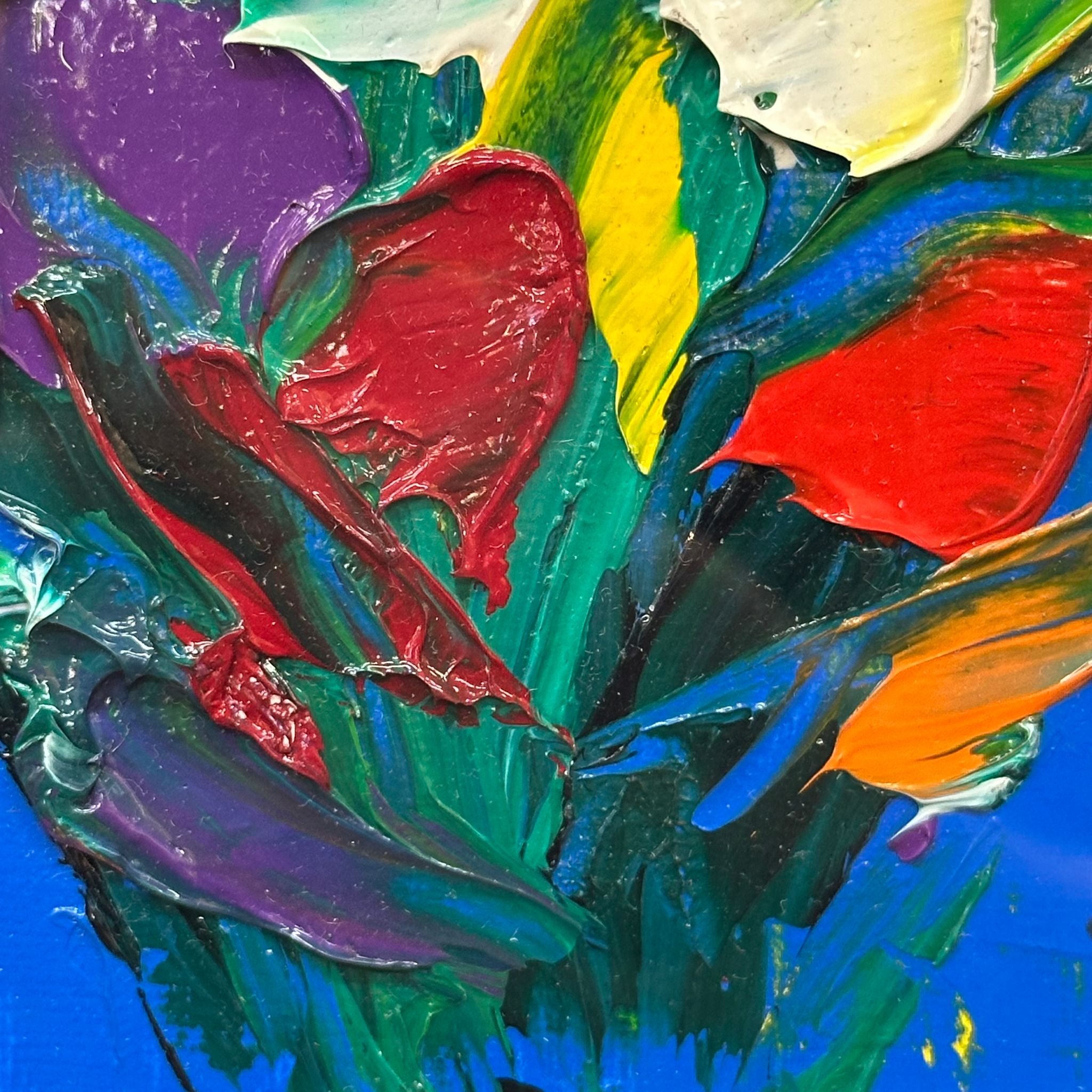 Pro Hart (1928-2006) Flowers