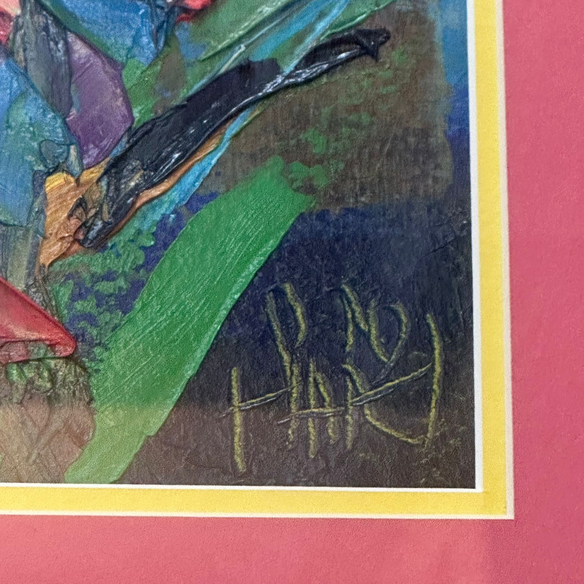 Pro Hart (1928-2006) Flowers