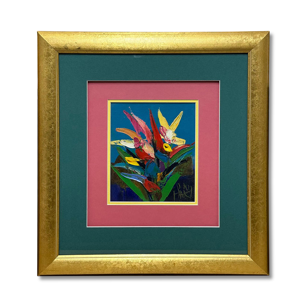 Pro Hart (1928-2006) Flowers