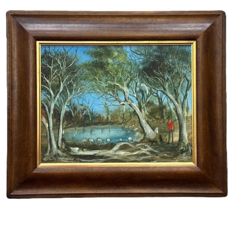 Pro Hart Watering the Sheep