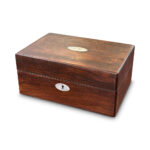 19th century rosewood sewing box c.1880