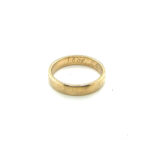 Antique 18ct gold wedding band