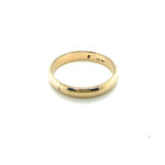Antique 9ct gold wedding band