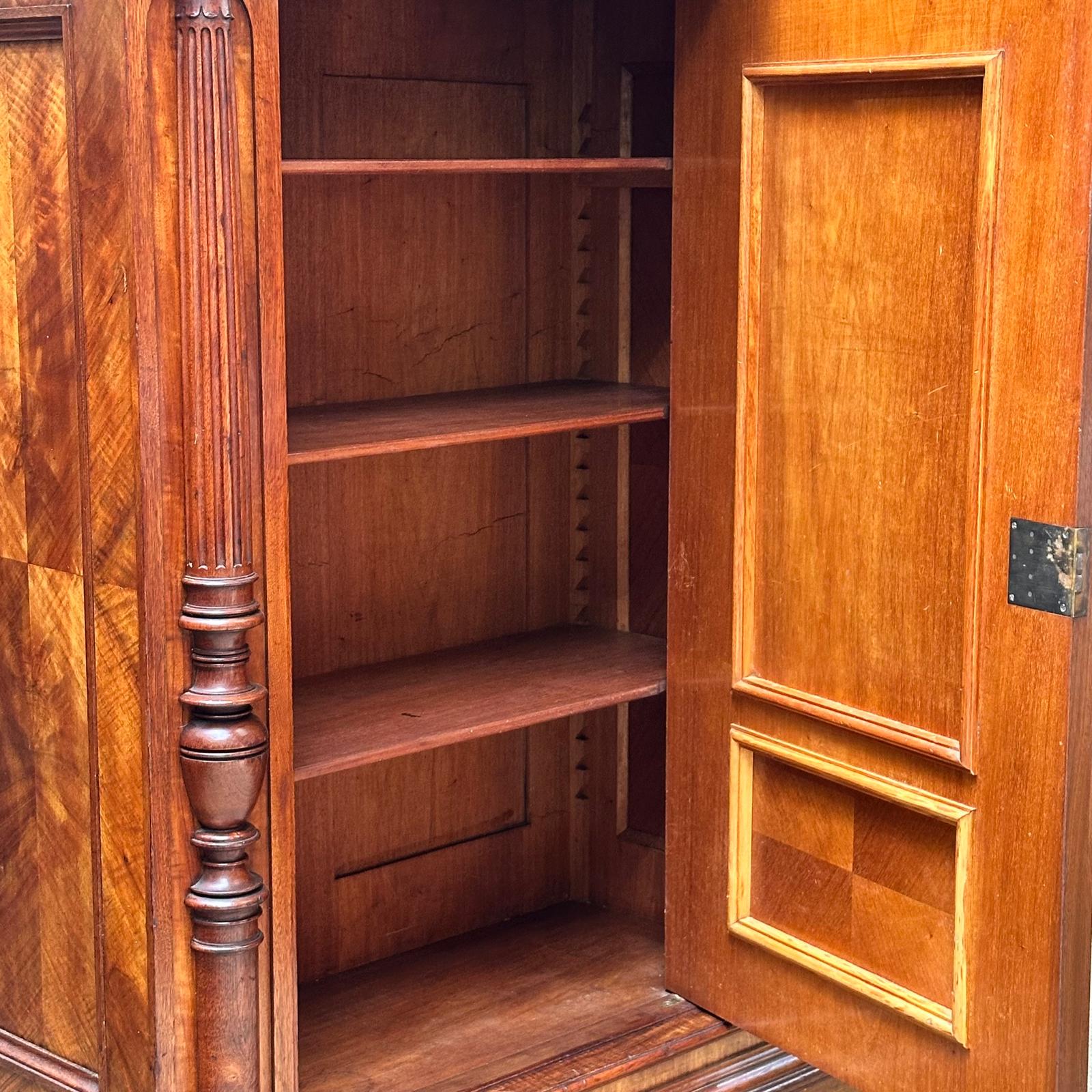 French cabinet interior