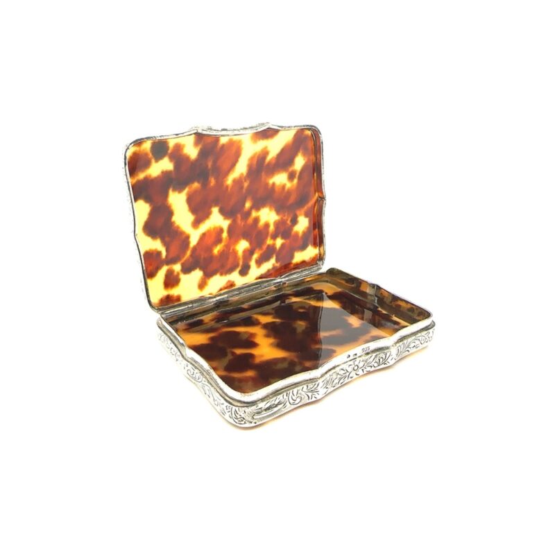 19th century tortoiseshell compact