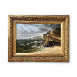 Pontings Cave Back Beach Sorrento oil painting by William Short Jr