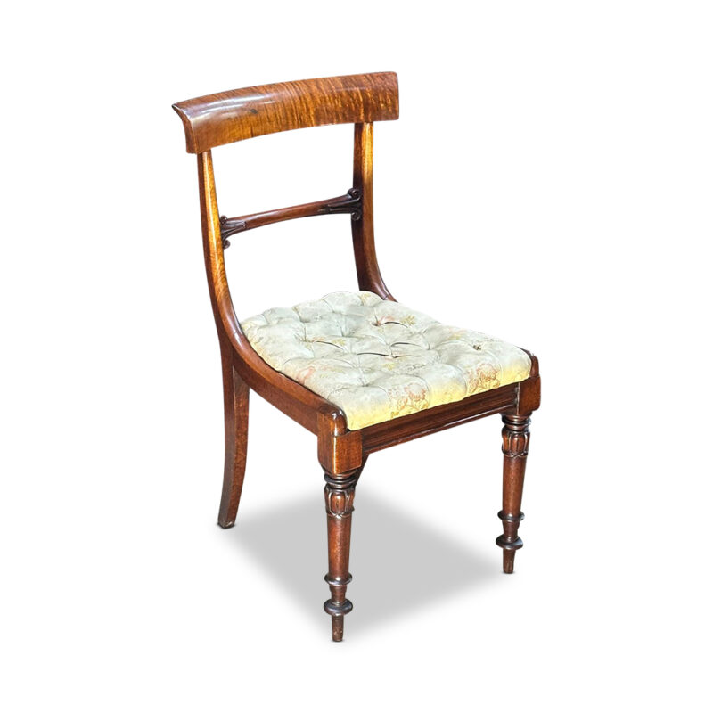 William IV Australian fiddle back cedar hall chair c.1840