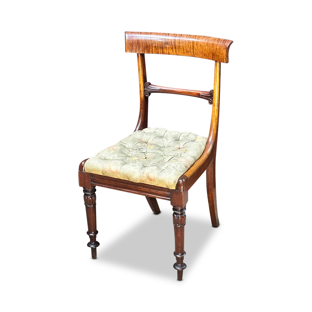 William IV Australian fiddle back cedar hall chair c.1840