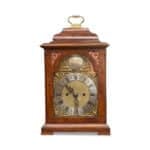 19th century English walnut 8 day bracket clock c.1870