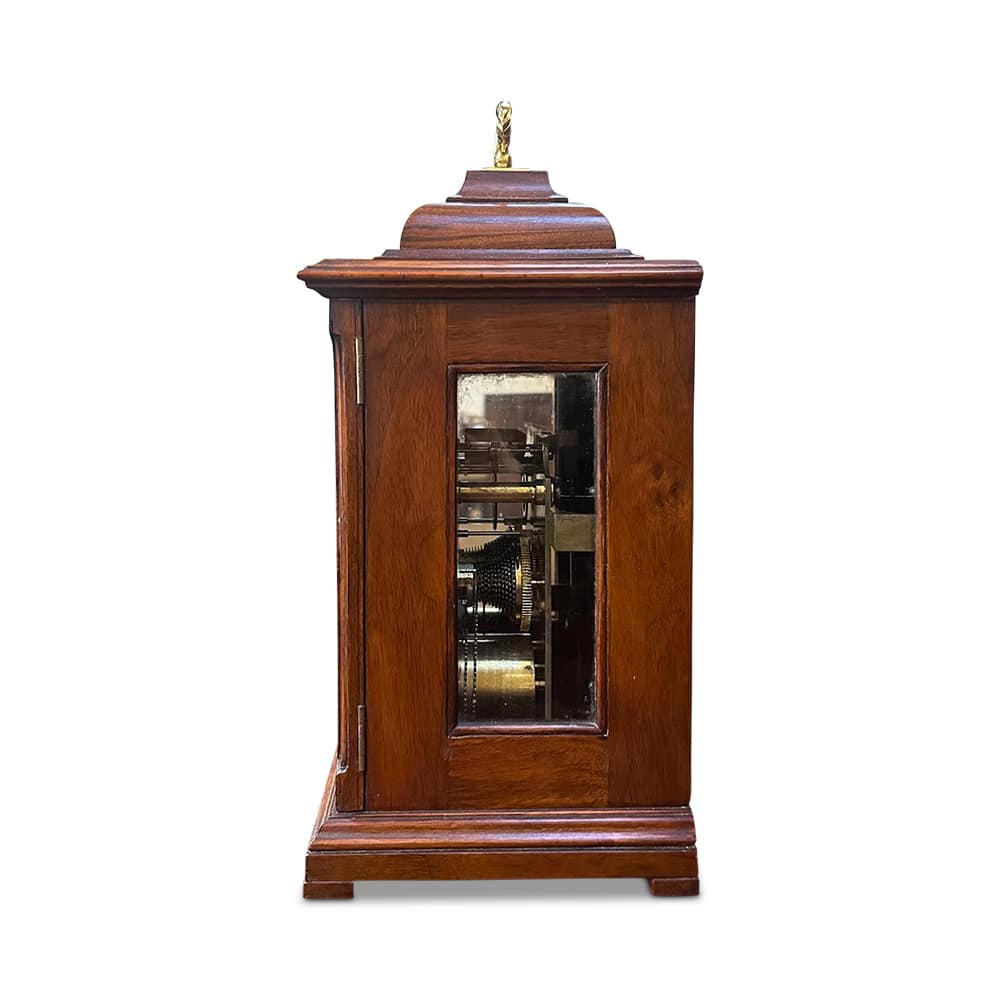 19th century English walnut 8 day bracket clock c.1870