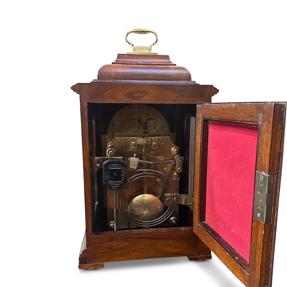 19th century English walnut 8 day bracket clock c.1870