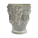 Lalique crystal Iconic Bacchantes vase c.2000
