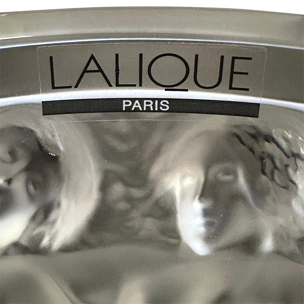 Lalique crystal Iconic Bacchantes vase c.2000