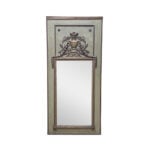 19th century French ornate wall mirror c.1860