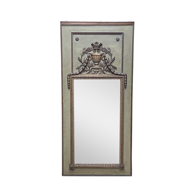 19th century French ornate wall mirror c.1860