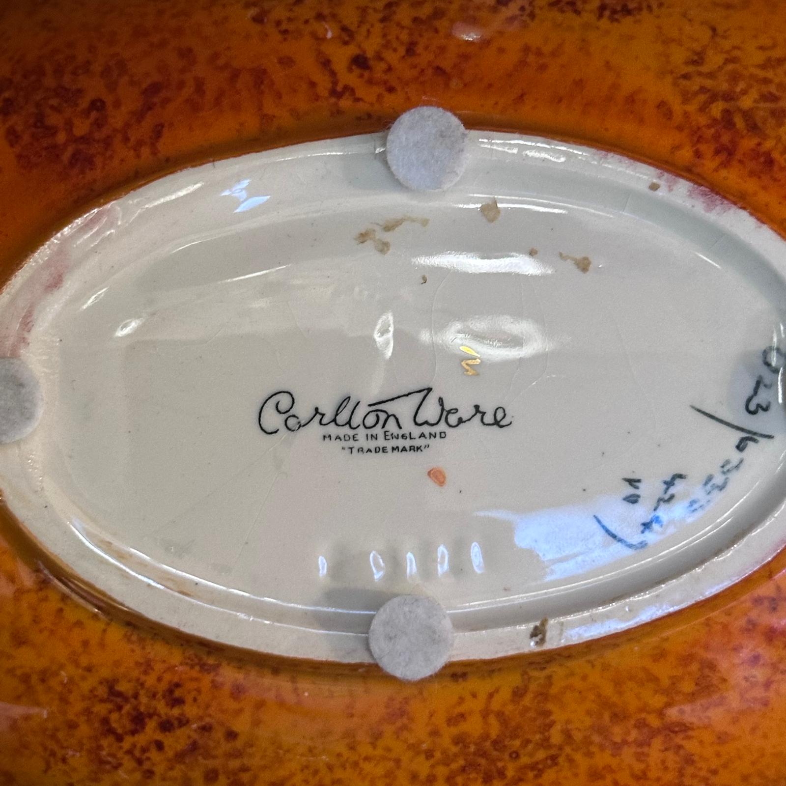 Carlton ware Rabbits at dusk long dish c.1930