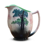 Carlton ware Rabbits at dusk pale jug c.1930