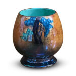 Carlton ware Rabbits at dusk small cup vase c.1930