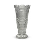 Early 20th century cut crystal celery vase c.1910