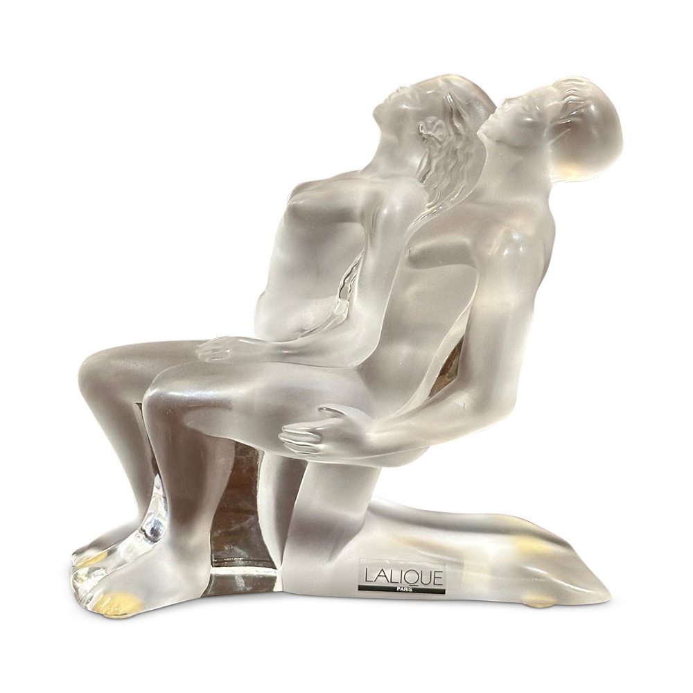 Lalique dancing couple figure c.2000