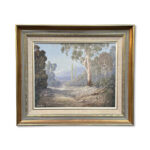 Les Rees 1914-2001 Misty Morn at Bright oil painting